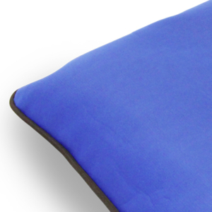 Housse pour coussin - West Coast - Bleu électrique / Anthracite