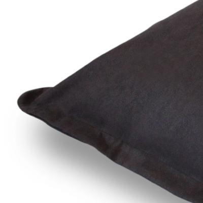 Housse pour coussin - West Coast - Cuir Noir / Black